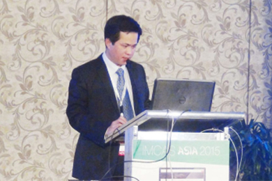 Dr. Thang reported on the method of breast reconstruction after mastectomy using a latissimus dorsi muscle flap.